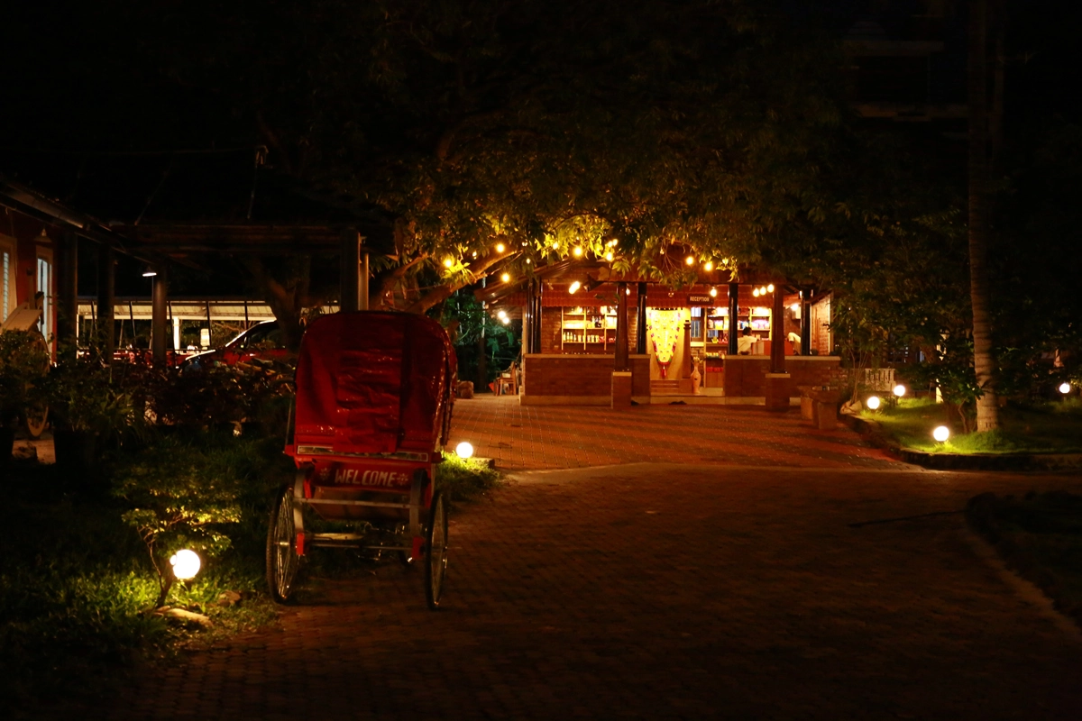 Night of mango village